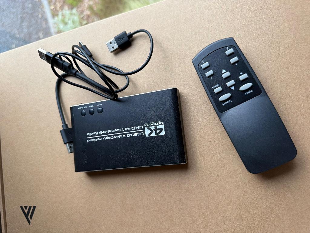 Webcam en Video capture card, Informatique & Logiciels, Cartes de capture, Enlèvement, Comme neuf