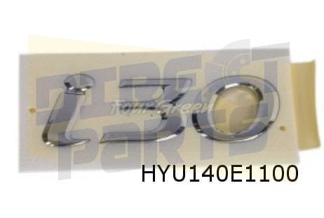 Hyundai i30 embleem tekst ''i30''  Origineel!  86310A5000, Neuf, -, -, Hyundai