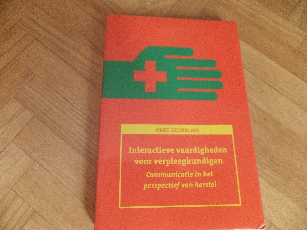 boek interactieve vaardigheden voor verpleegkundigen, Boeken, Ophalen of Verzenden