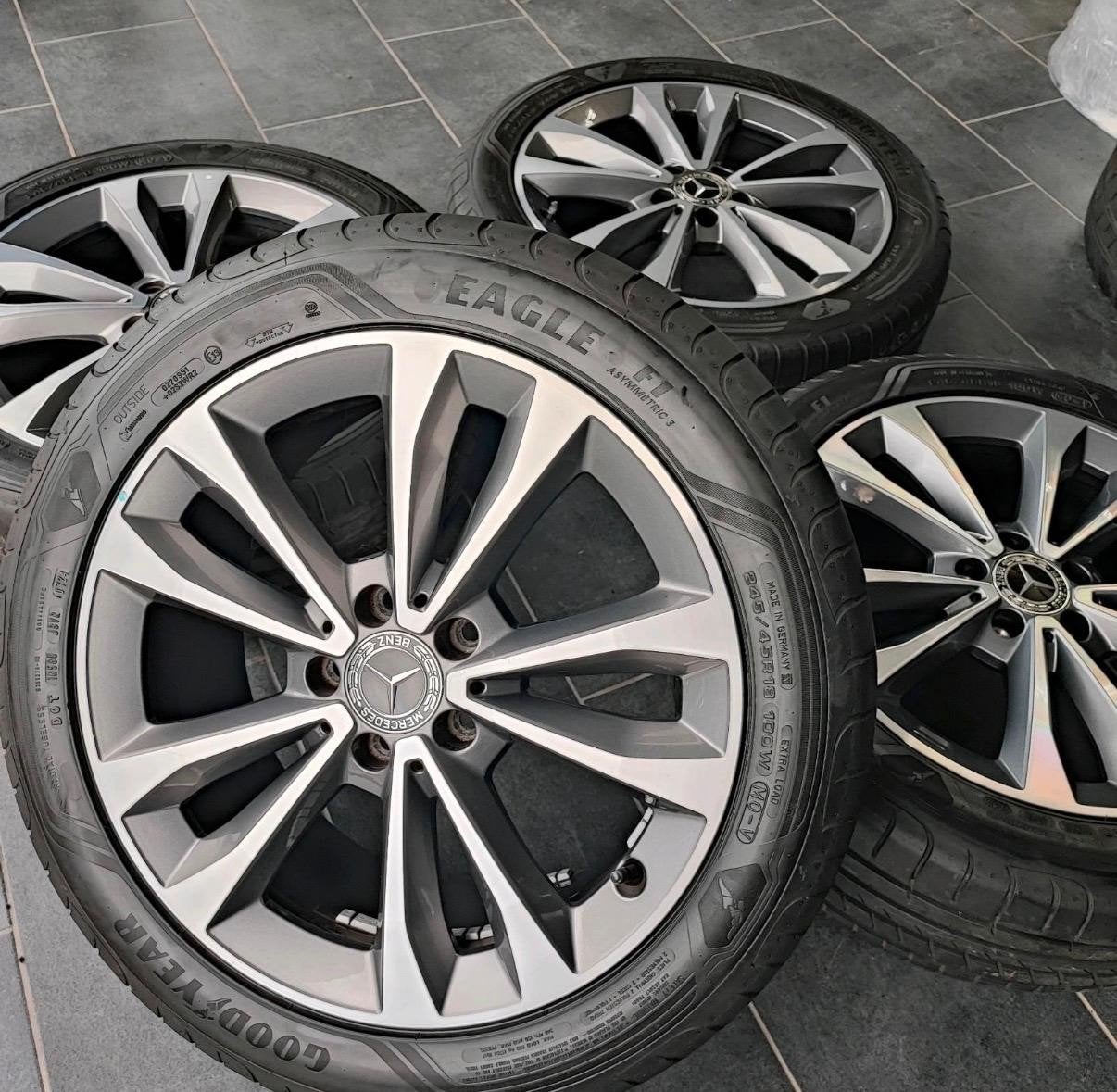Jantes mercedes classe V et Vito 18 pouces original, Pneus et Jantes, 245 mm, Pneus été, Véhicule utilitaire