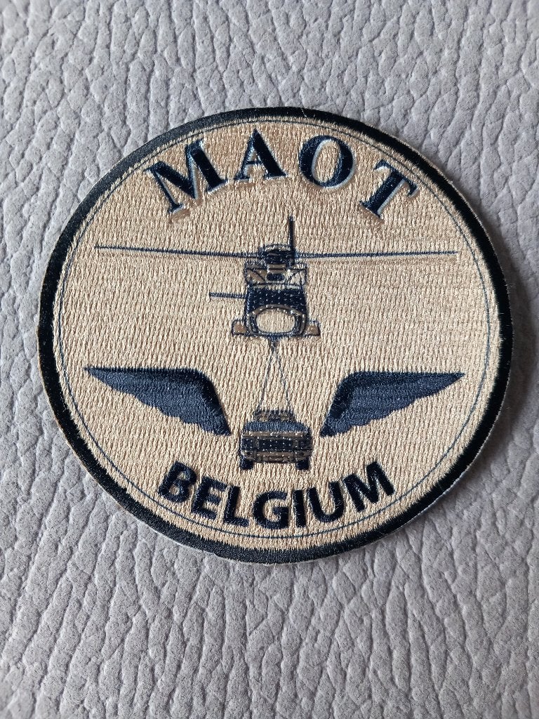 MAOT Belgian air force, Verzamelen, Verzenden, Luchtmacht, Embleem of Badge
