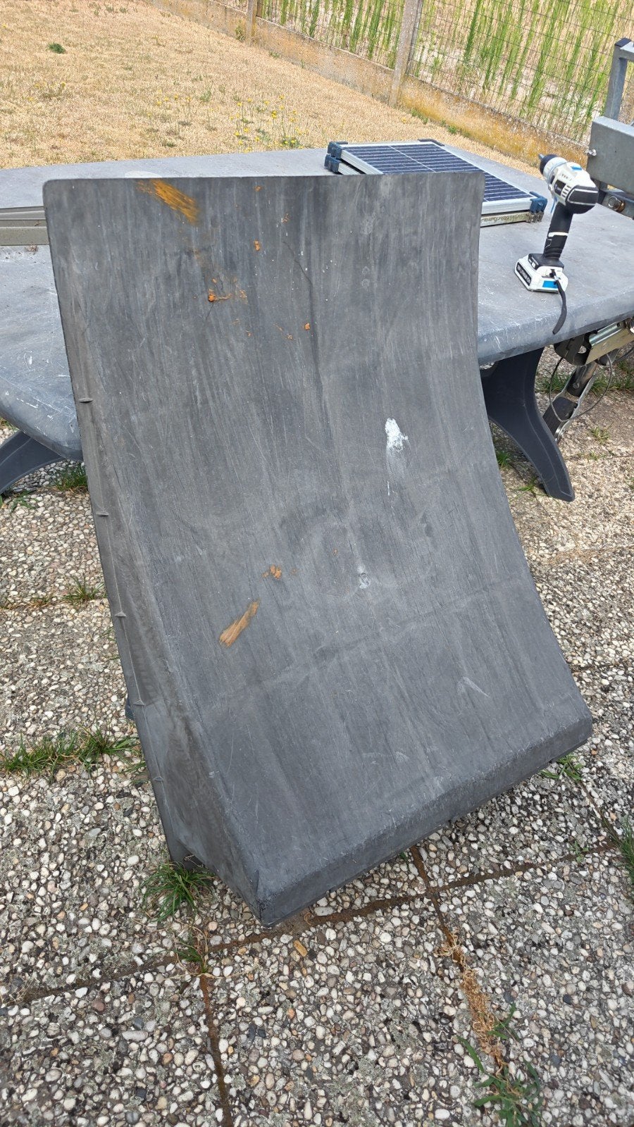skateramp, Ophalen