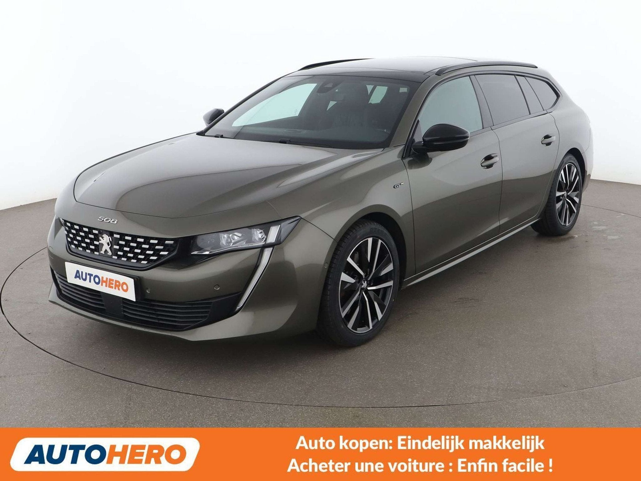 Peugeot 508 2.0 Blue-HDi GT (année de construction 2019), Autos, Cuir, Argent ou Gris, Euro 6, 179 ch