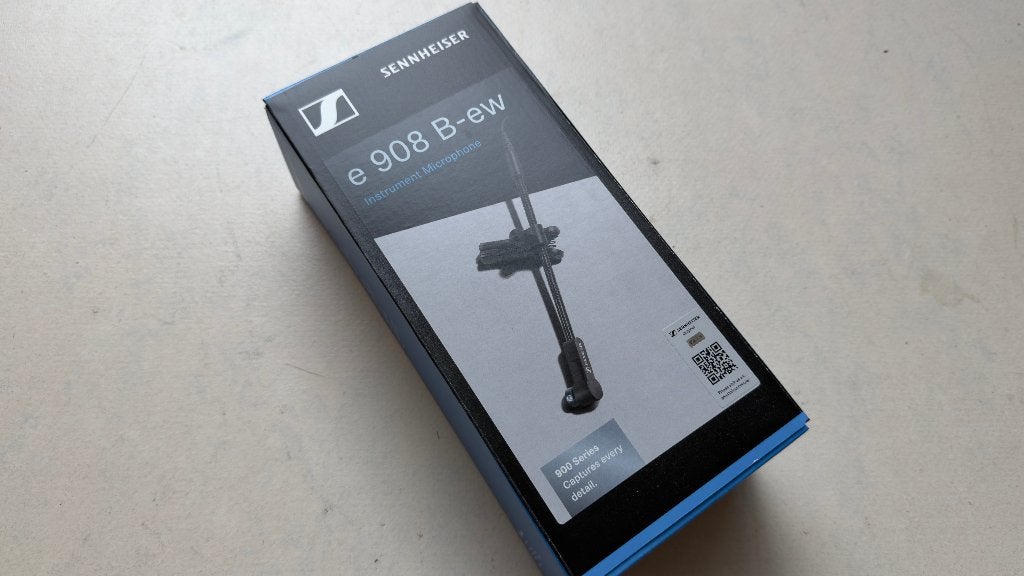 Sennheiser E908 B EW - Micro instruments, Musique & Instruments, Enlèvement, Comme neuf, Micro pour instrument, Sans fil