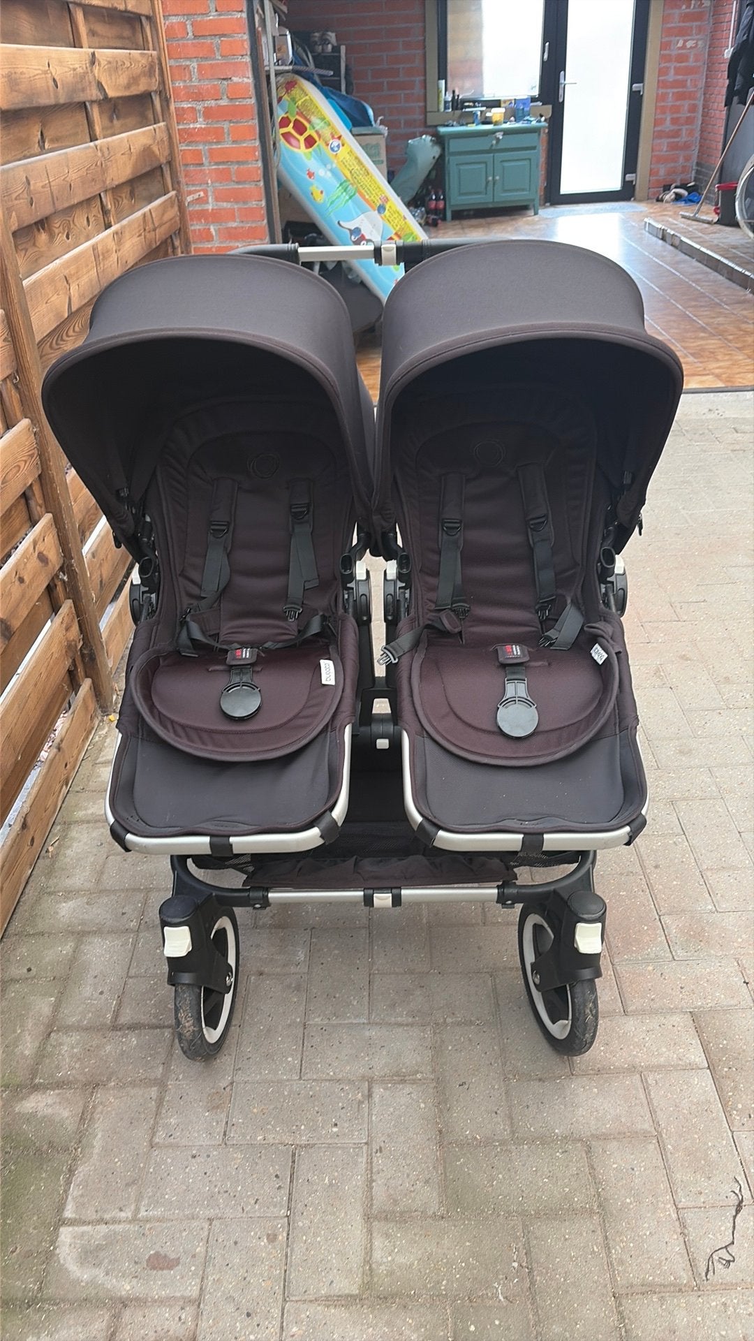 Bugaboo duo dockey  te koop, Kinderen en Baby's, Tweelingen en Meerlingen, Ophalen, Gebruikt, Kinderwagen of Buggy