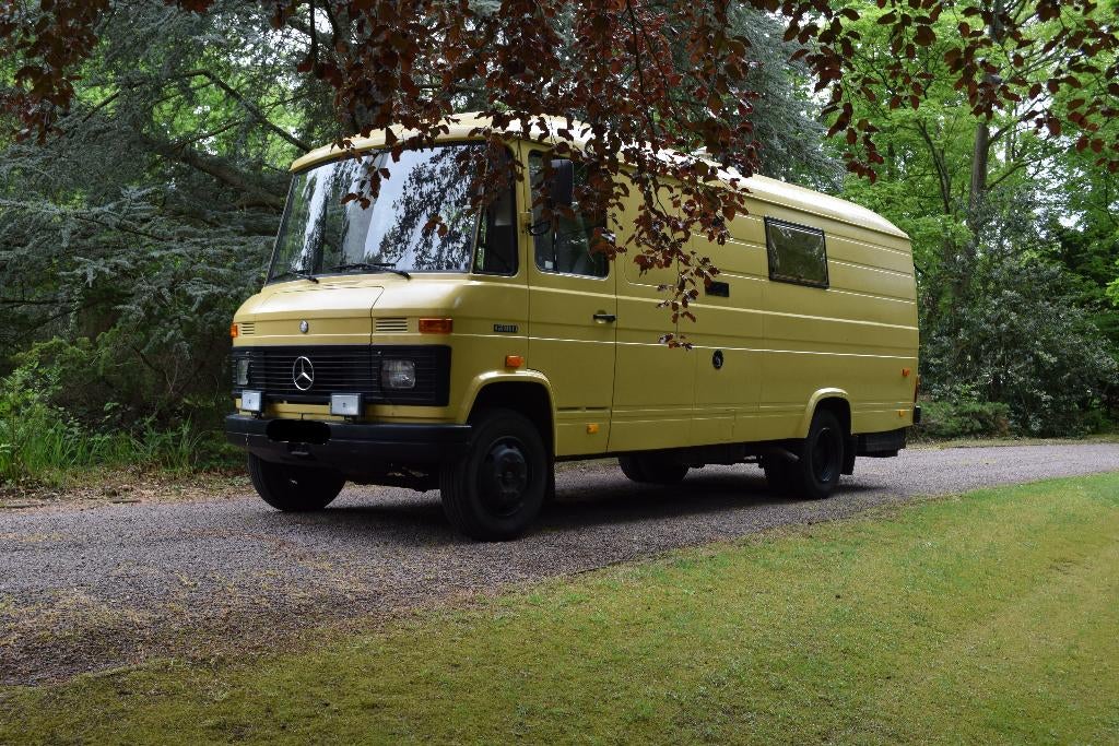 Unieke Mercedes 608D Turbo Camper - Reisklaar, Dakluik, Mercedes-Benz, Diesel, Particulier
