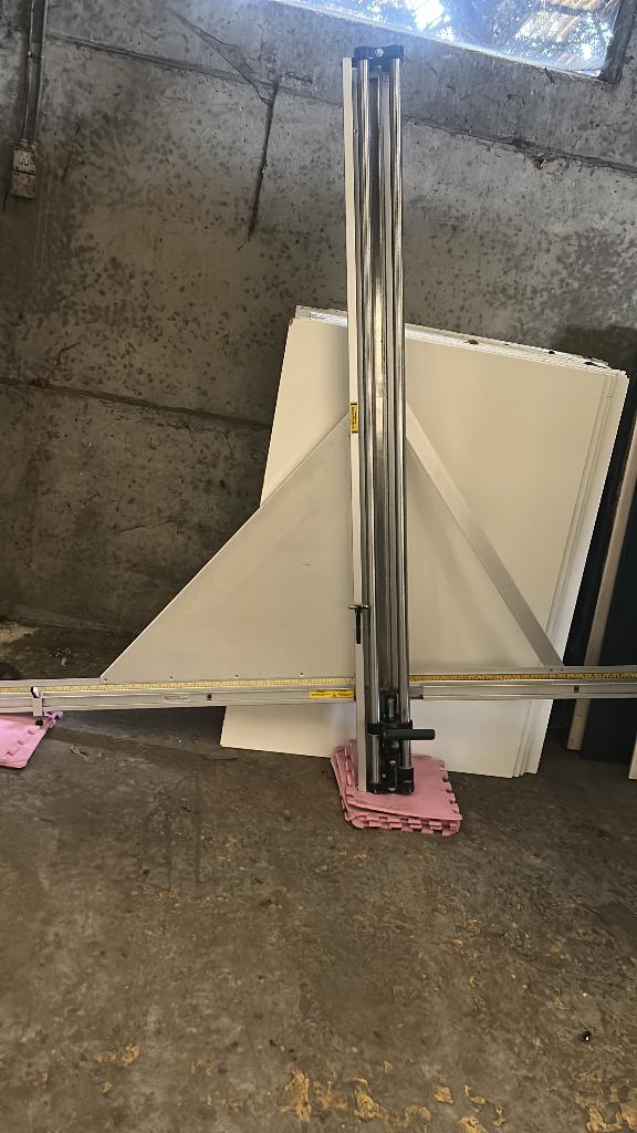 Machine découpe de verre, Ophalen