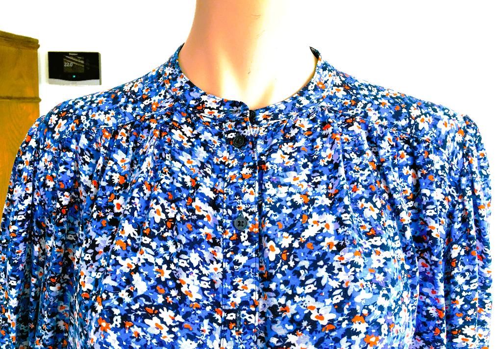 C&A gebloemde blouse maat 38 kleurrijk, Kleding | Dames, Blouses en Tunieken, Maat 38/40 (M), Zo goed als nieuw, C&A, Verzenden