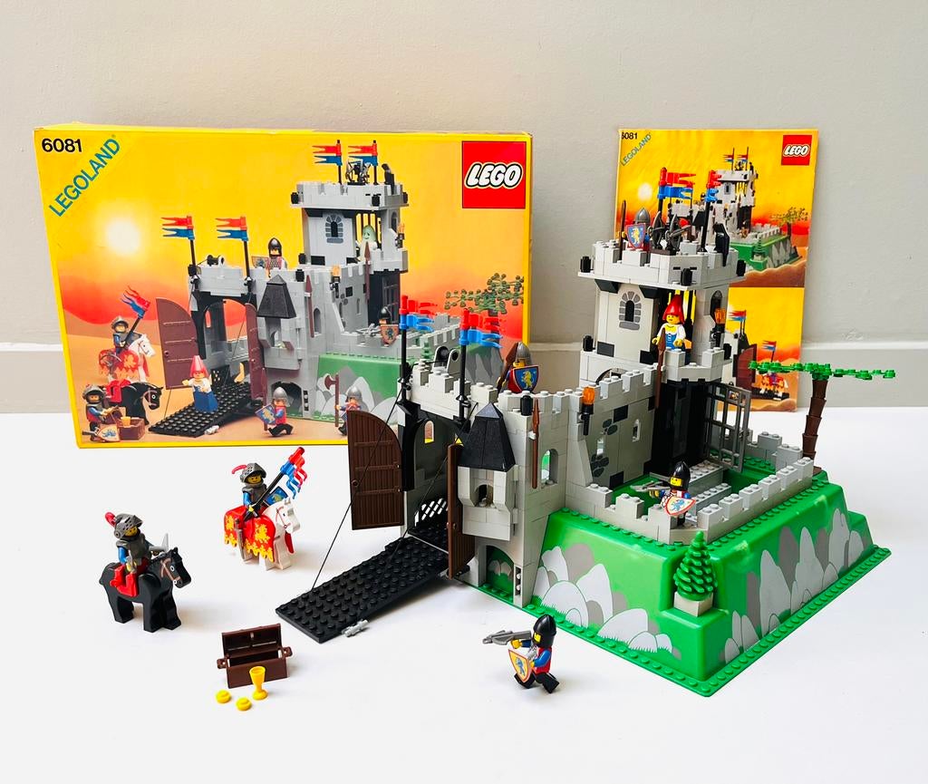 LEGO 6081 King’s Mountain Fortress - COMPLEET met doos, Lego, Ophalen of Verzenden, Zo goed als nieuw, Compleet