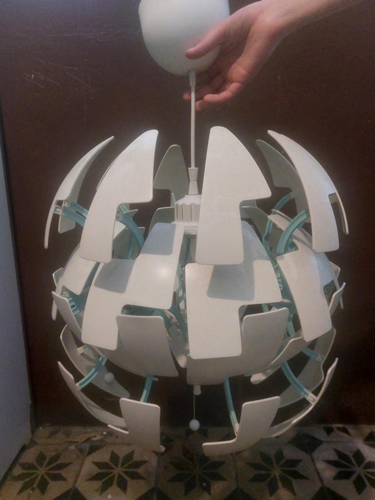 Ikea design lamp, Ophalen