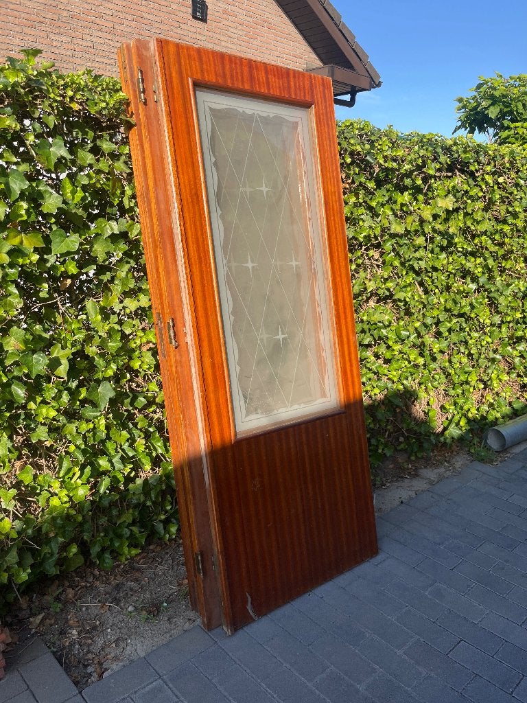 Gratis binnendeuren, Porte intérieure, Enlèvement, Utilisé, Verre