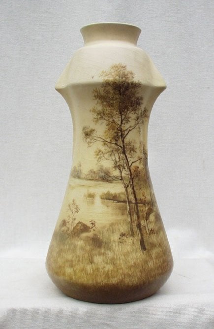 Jérôme Massier - Vallauris - Vase de paysage., Antiquités & Art, Antiquités | Céramique & Poterie, Enlèvement ou Envoi