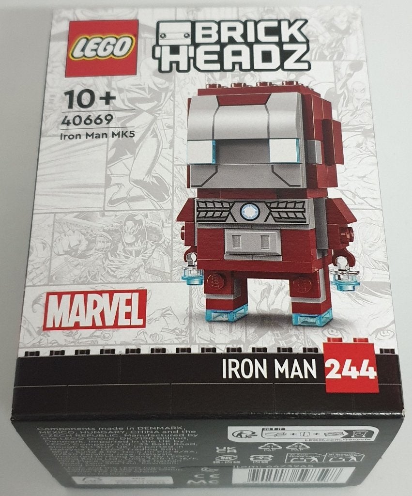 LEGO 40669 Iron Man MK5 figuur - NIEUW & SEALED, BrickHeadz, Lego, Nieuw, Ophalen of Verzenden