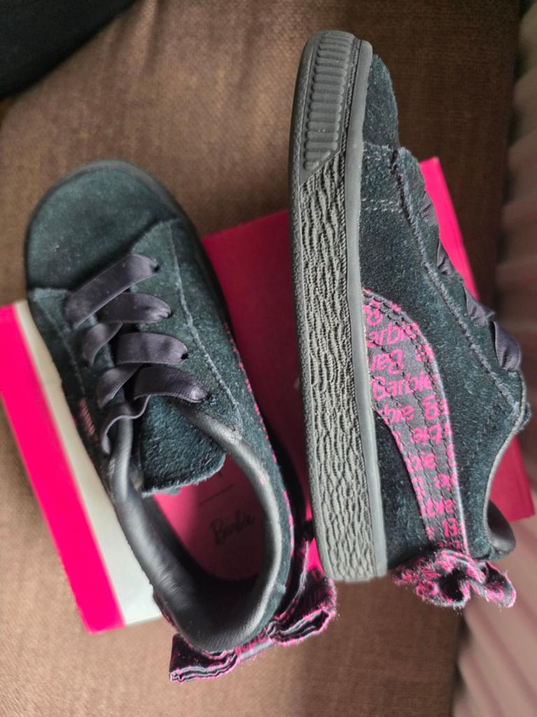 Puma barbie suede sneackers limited edition, Kinderen en Baby's, Kinderkleding | Schoenen en Sokken, Jongen of Meisje, Puma, Schoenen