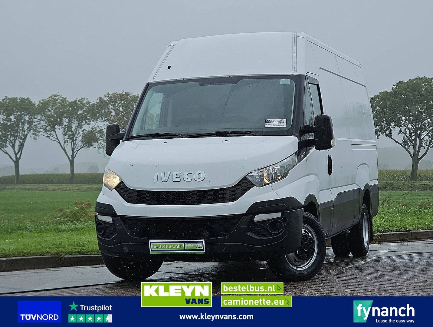 Iveco DAILY 35C13 Dubbellucht L2H2 AC!, Auto's, Iveco, Wit, Bedrijf, Te koop
