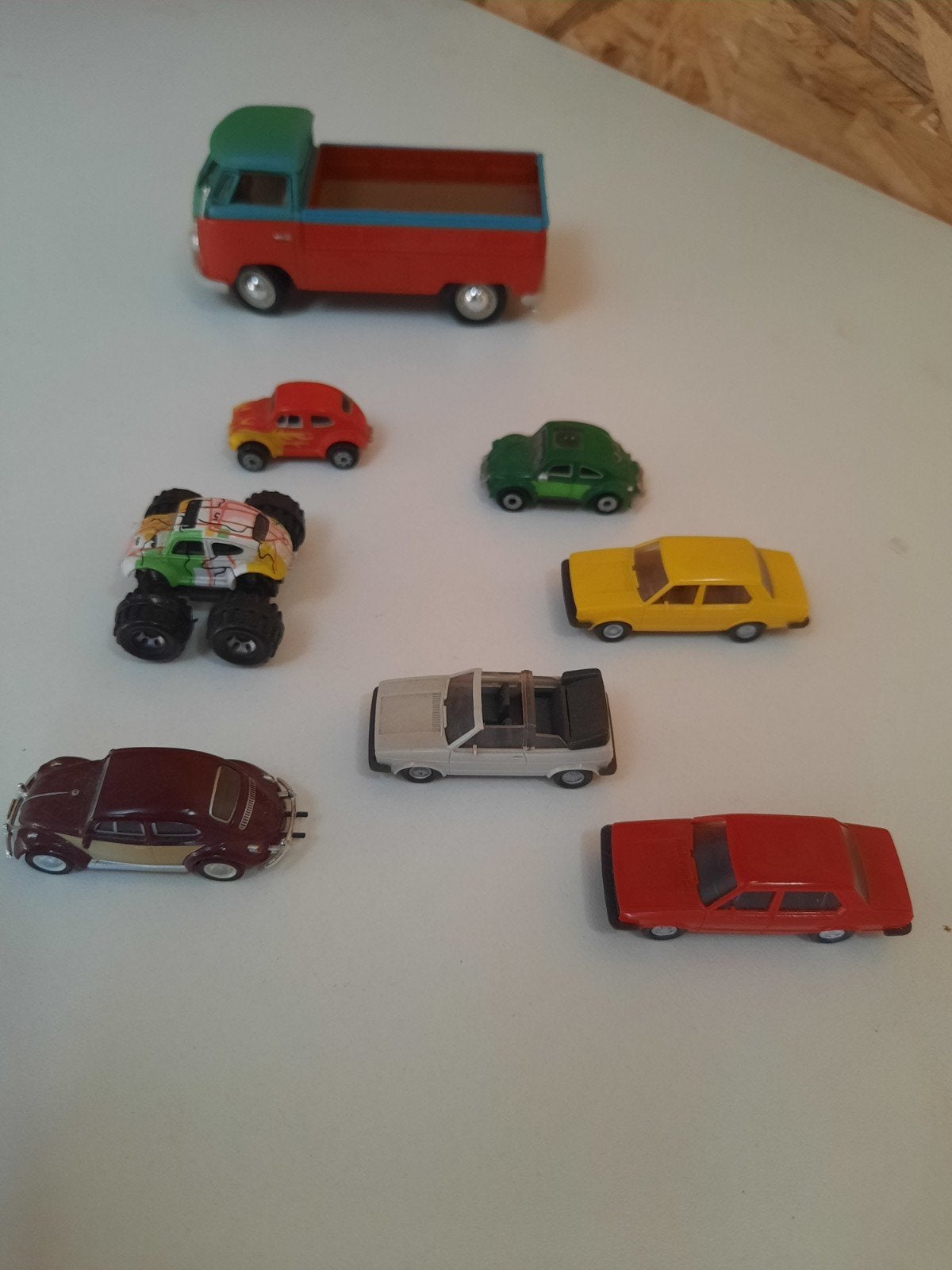 modèles réduits VW, Enlèvement