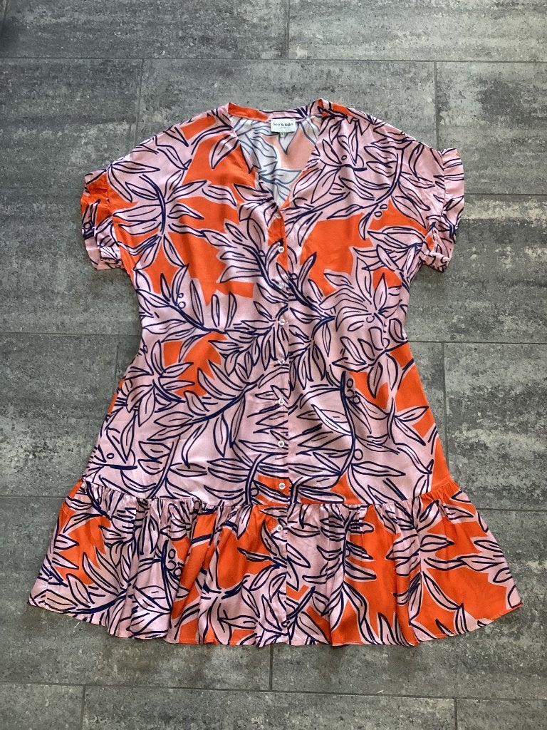 Jurk Lėo & Ugo 46, Taille 46/48 (XL) ou plus grande, Enlèvement ou Envoi, Autres couleurs, Sous le genou