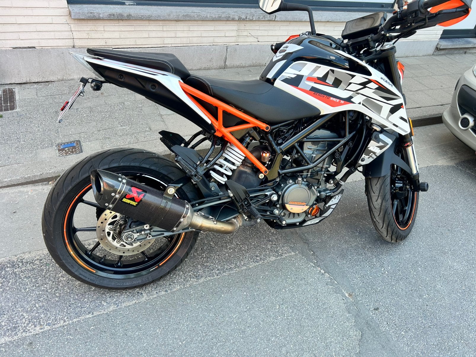 Ktm Duke 125 bj 2017, Enlèvement, Utilisé