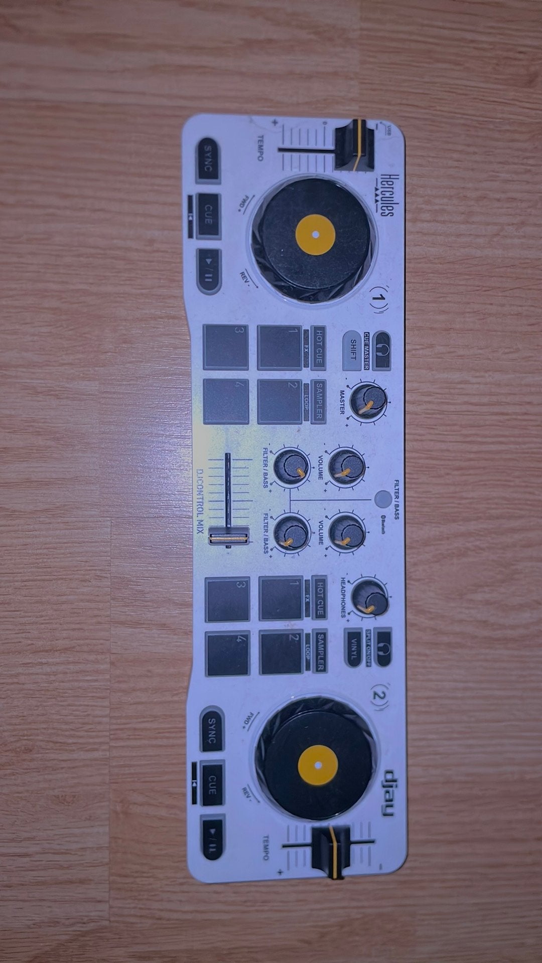 Herkules mini dj controller, Muziek en Instrumenten, Ophalen of Verzenden, Gebruikt, Draaitafel