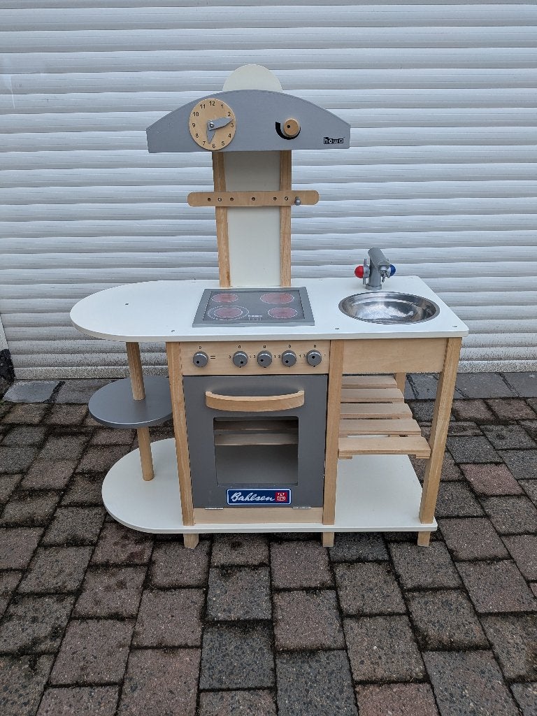 Speelkeuken voor kinderen, Kinderen en Baby's, Speelgoed | Speelkeukens, Ophalen, Gebruikt, Hout, Speelkeuken