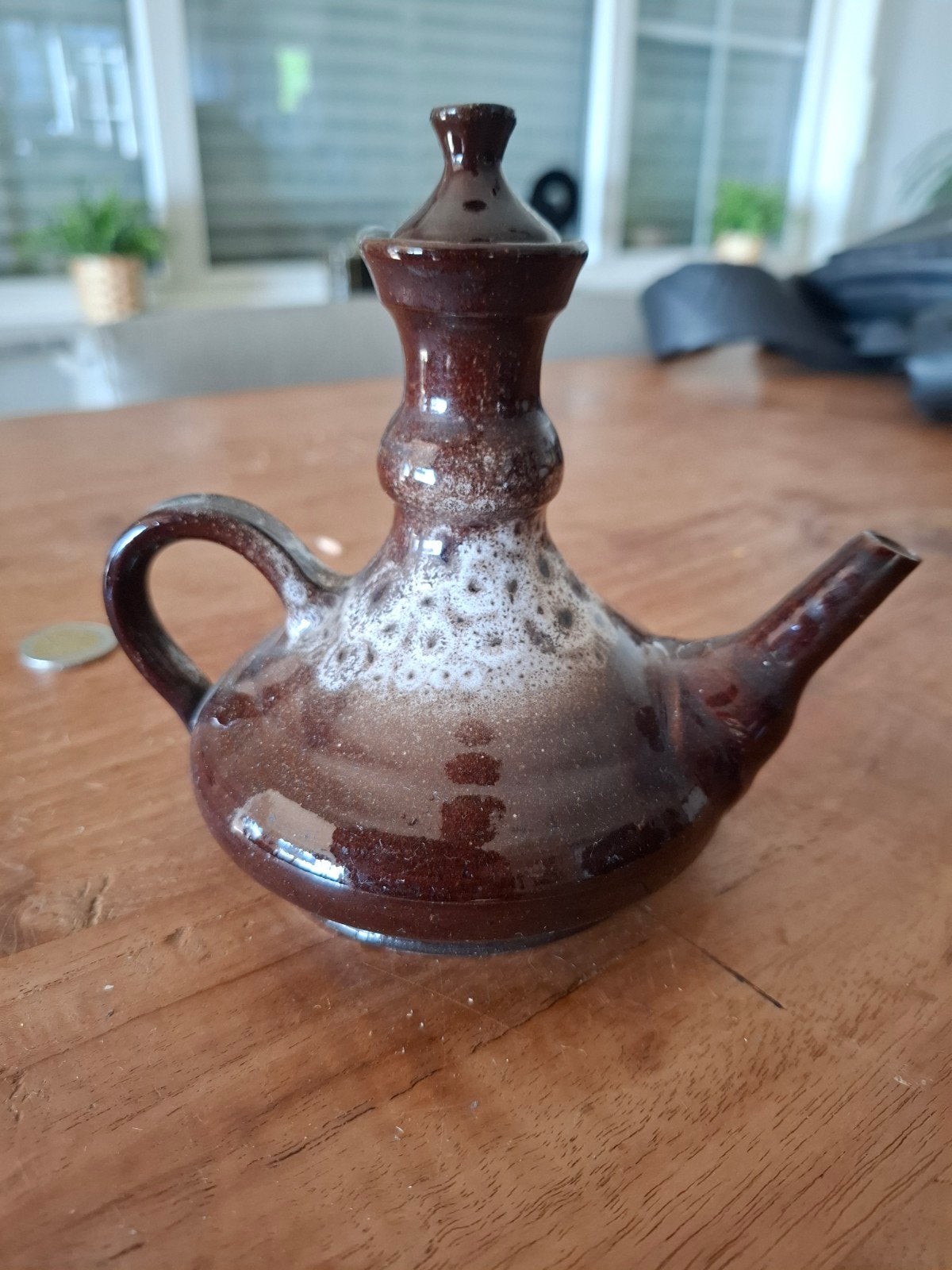 klein oud terracotta vaasje heel mooi, Enlèvement