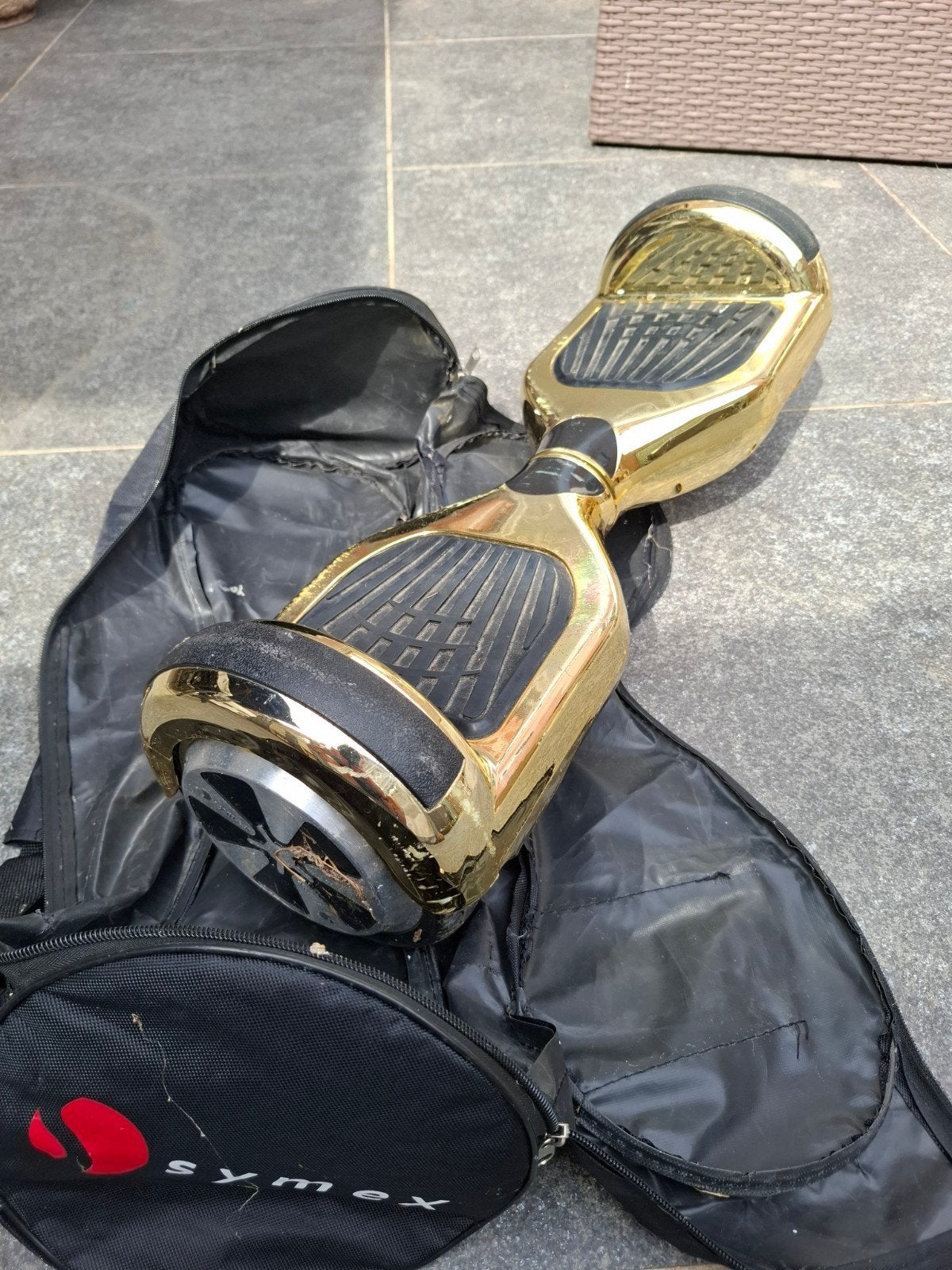 Symex hoverboard, Ophalen, Gebruikt
