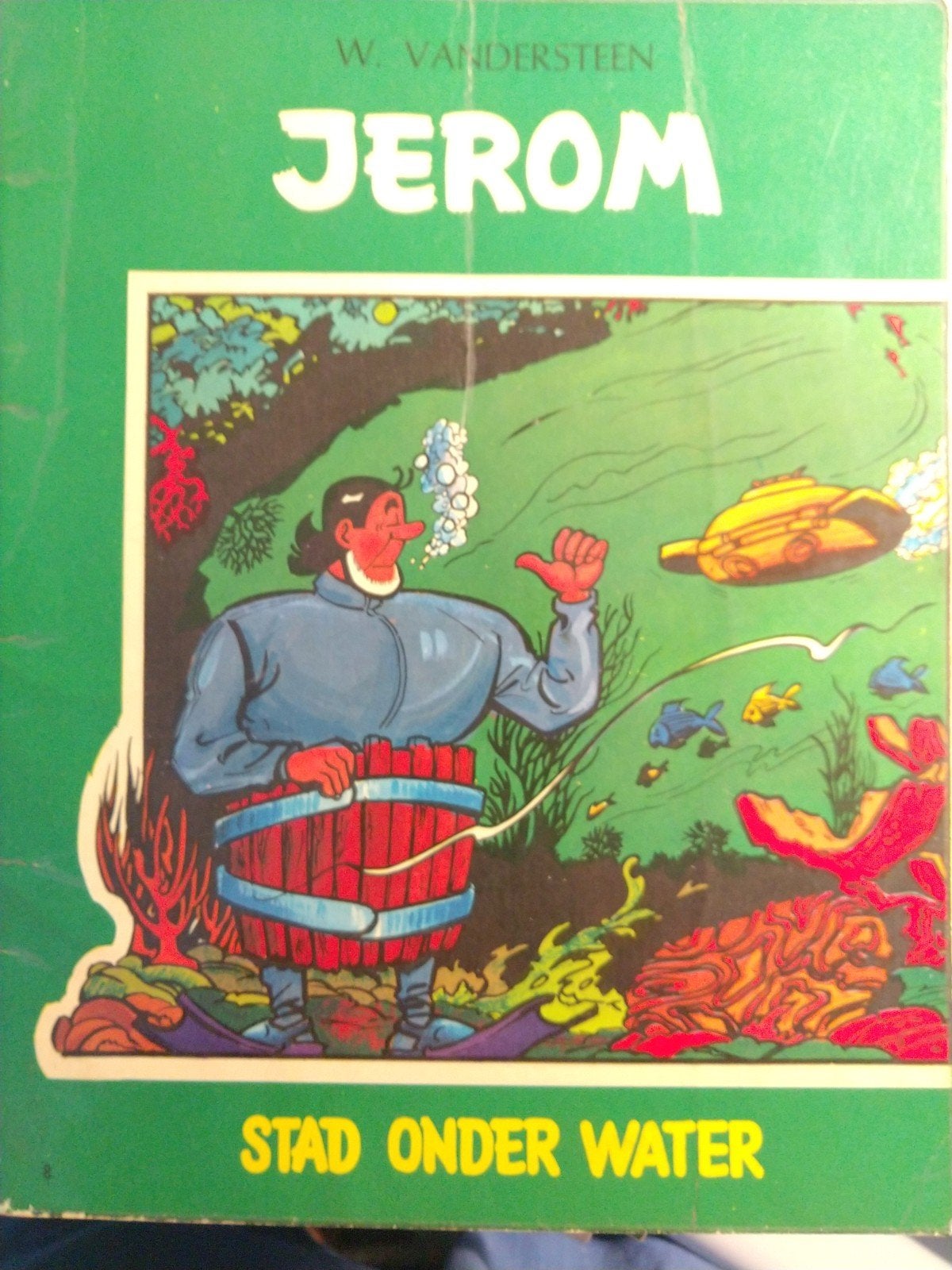 Album n 8 de Jerom de l'auteur W. Vandersteen, Willy Vandersteen, Une BD, Enlèvement, Utilisé