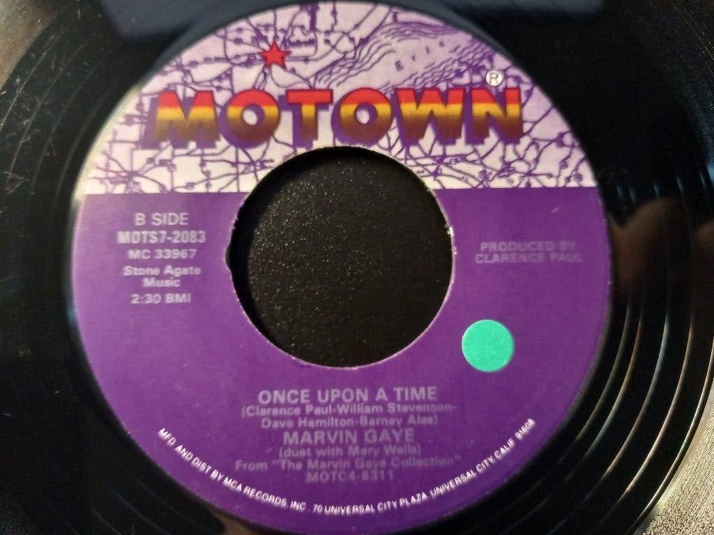 Marvin Gaye & Mary Wells– Once Upon A Time ' 7 " Popcorn, Beschermende buitenhoes, 7 inch, Ophalen of Verzenden, Zo goed als nieuw