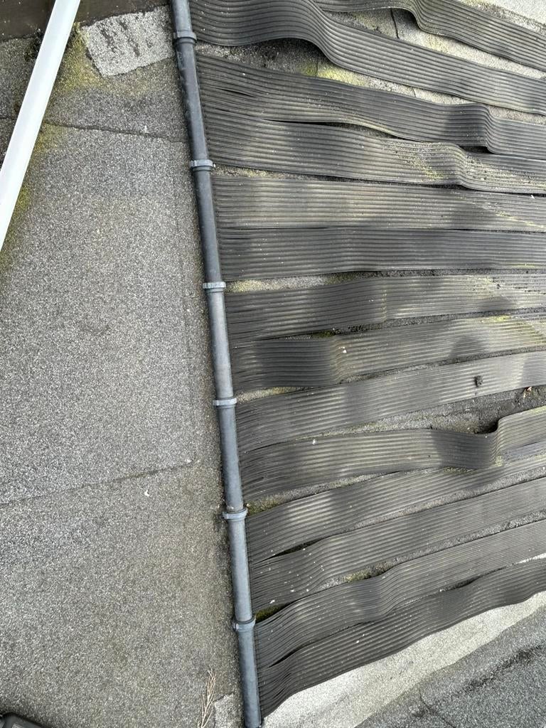 Zwembadverwarming zon, Ophalen, Gebruikt, Verwarming