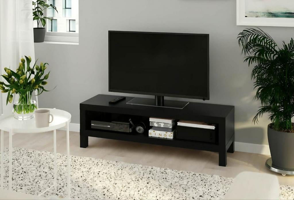 Je vends un meuble TV IKEA modèle LACK, couleur brun noir,, Neuf