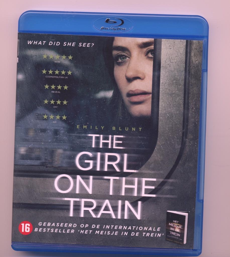 The girl on the train blu ray, Ophalen of Verzenden, Zo goed als nieuw, Thrillers en Misdaad