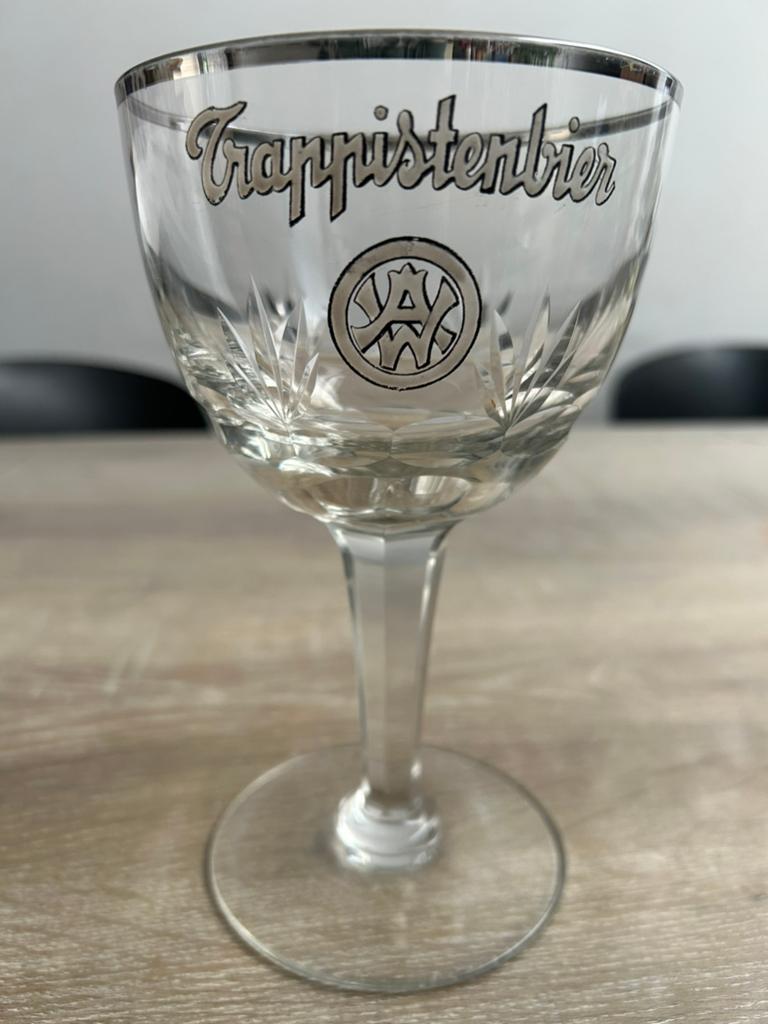 Westmalle trappisten glas, Ophalen of Verzenden, Zo goed als nieuw