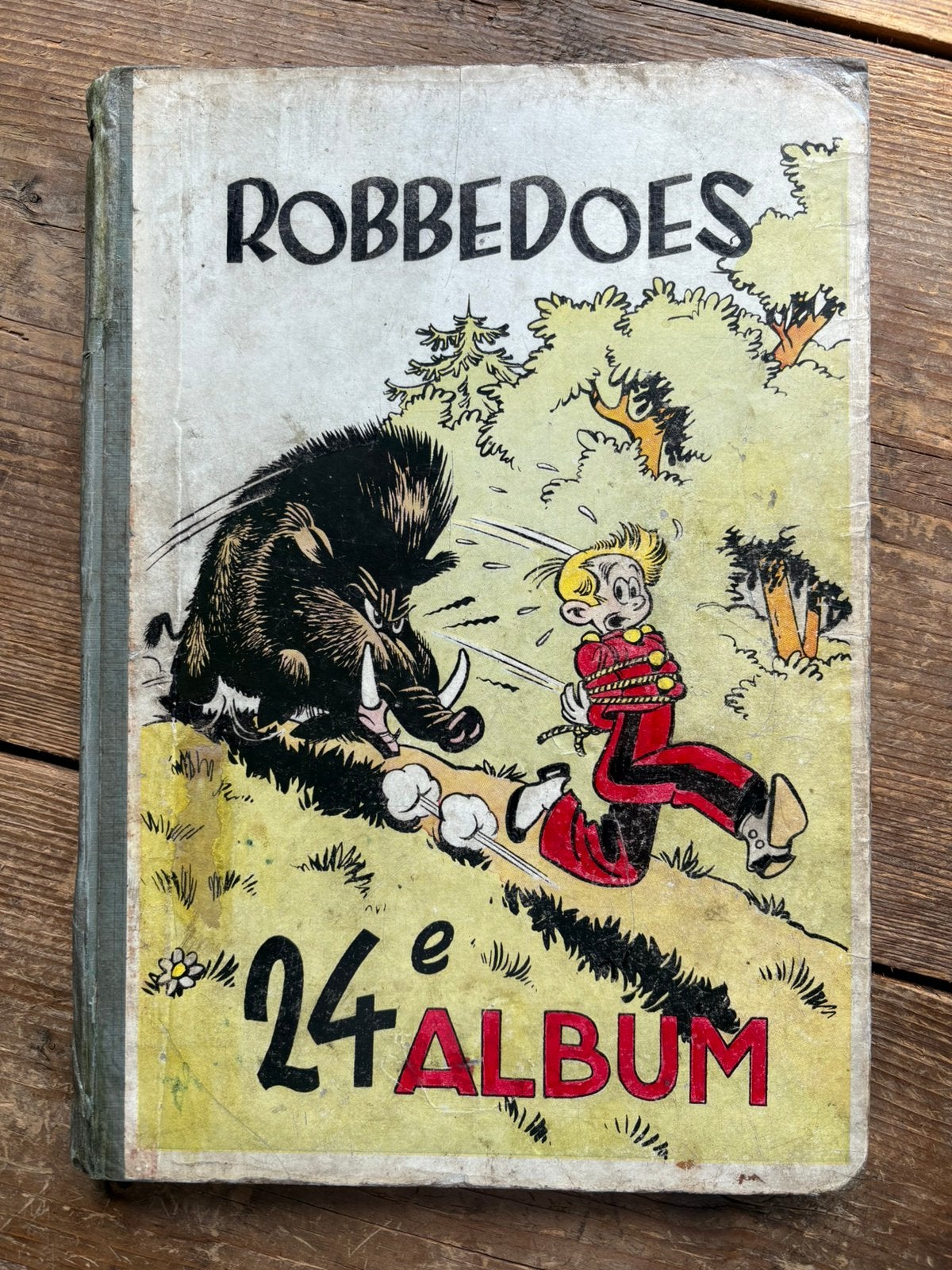 ROBBEDOES ALBUM 24 Verzameling Weekbladen 1948 SPIROU, Boeken, Ophalen of Verzenden
