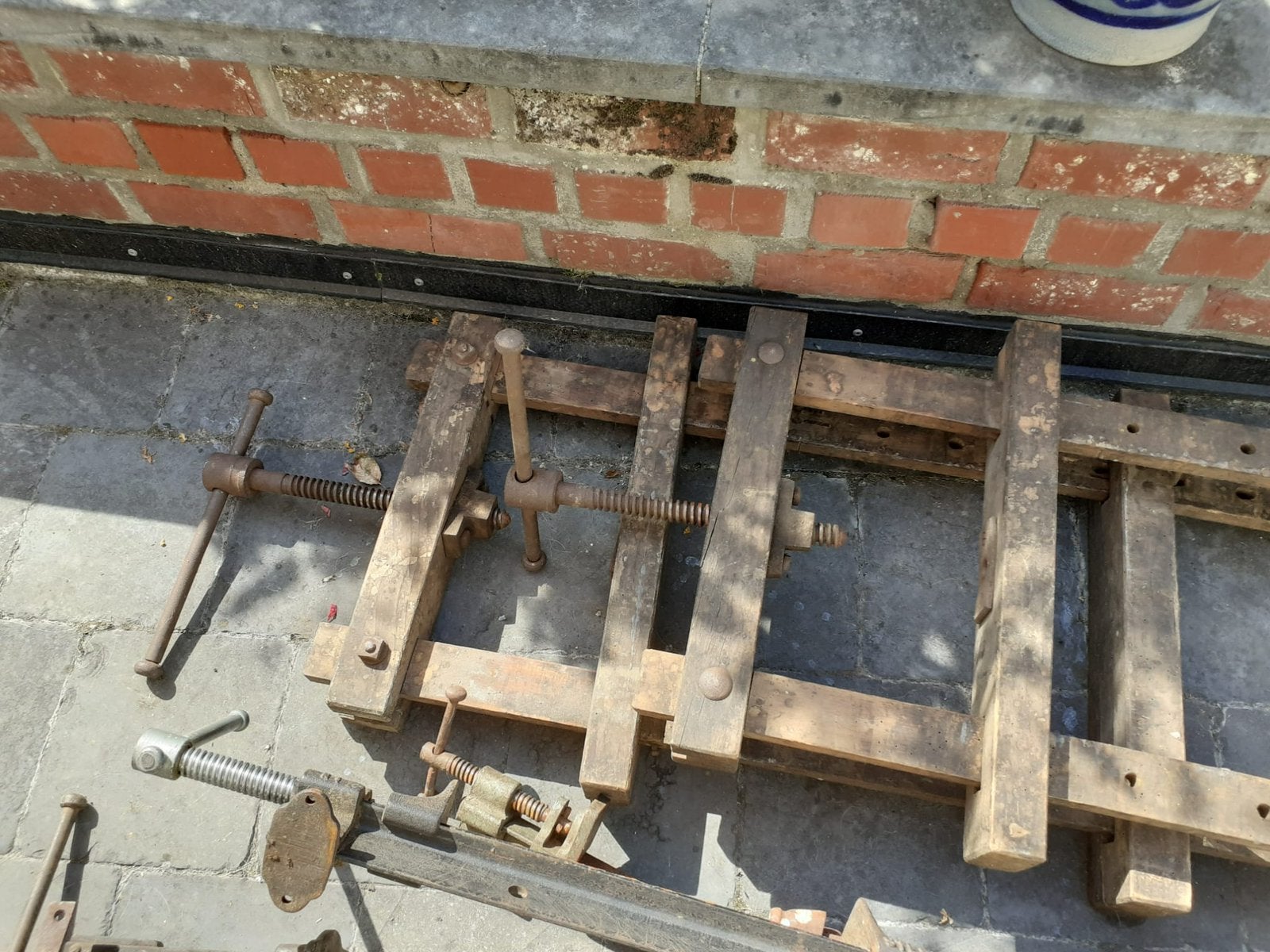 Serre joint à panneaux, Enlèvement, Utilisé