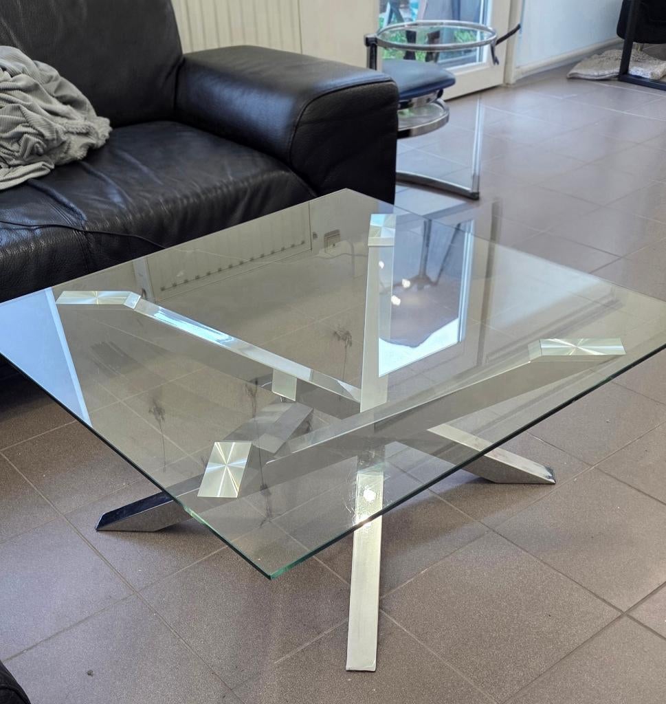 Design salontafel, Huis en Inrichting, Tafels | Salontafels, Zo goed als nieuw, Minder dan 50 cm, 50 tot 100 cm, 50 tot 100 cm