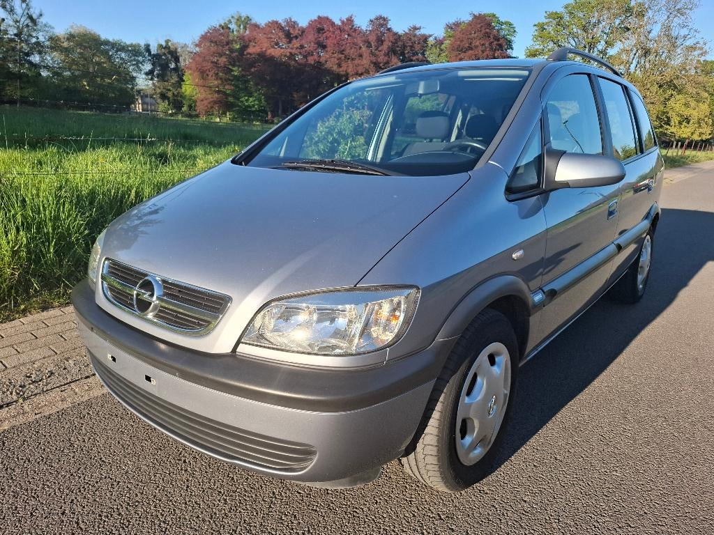 Opel Zafira 2L DTi 100 CH Diesel Climat 7 Places 2005, Argent ou Gris, Achat, 7 places, Boîte manuelle
