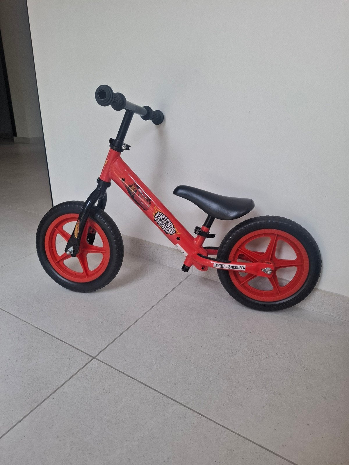 loopfietsje, Enlèvement