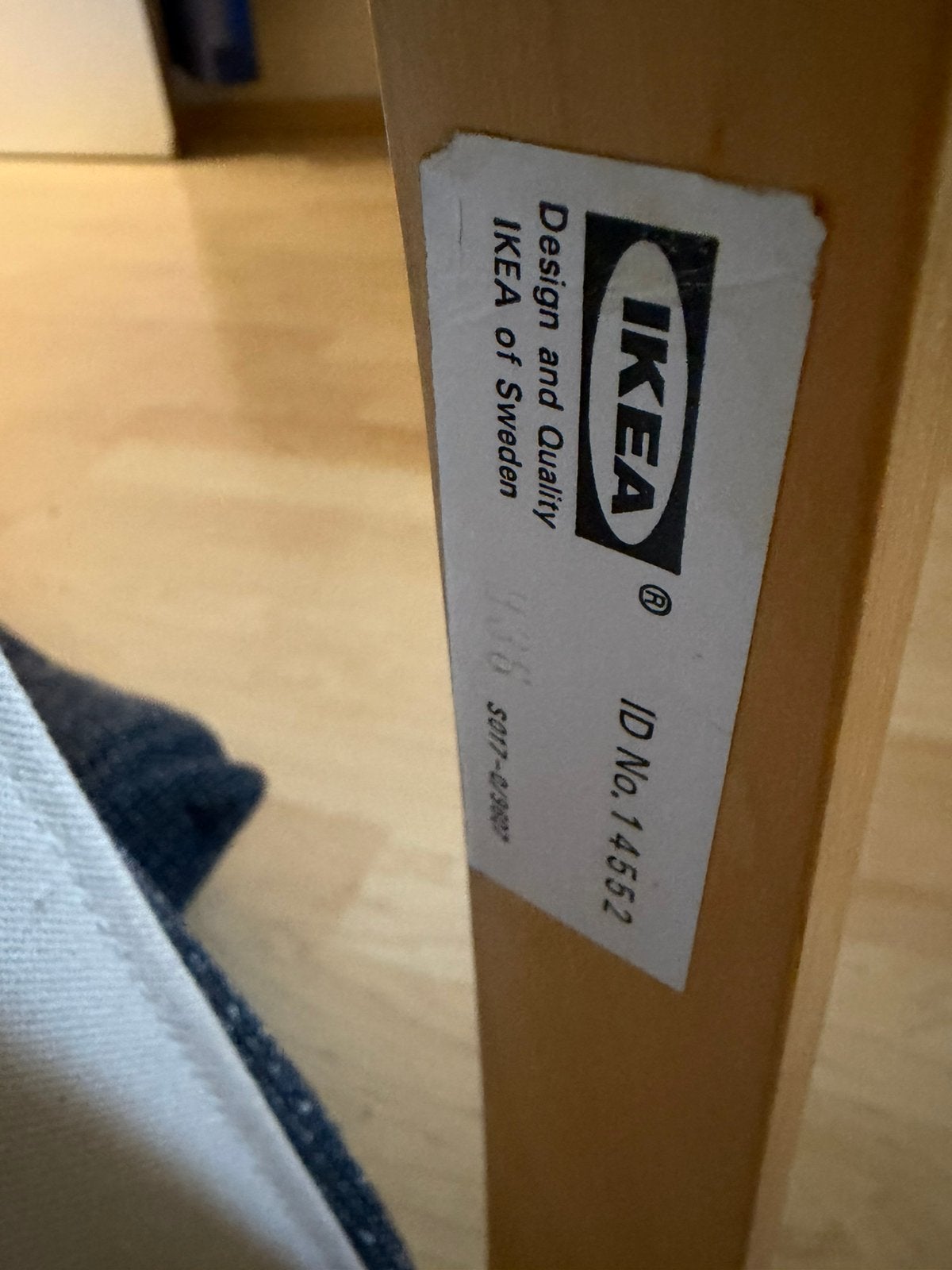 Fauteuil vintage IKEA BJÄRRED – Johan Huldt – année 2000, 75 à 100 cm, Enlèvement, Utilisé, 50 à 75 cm