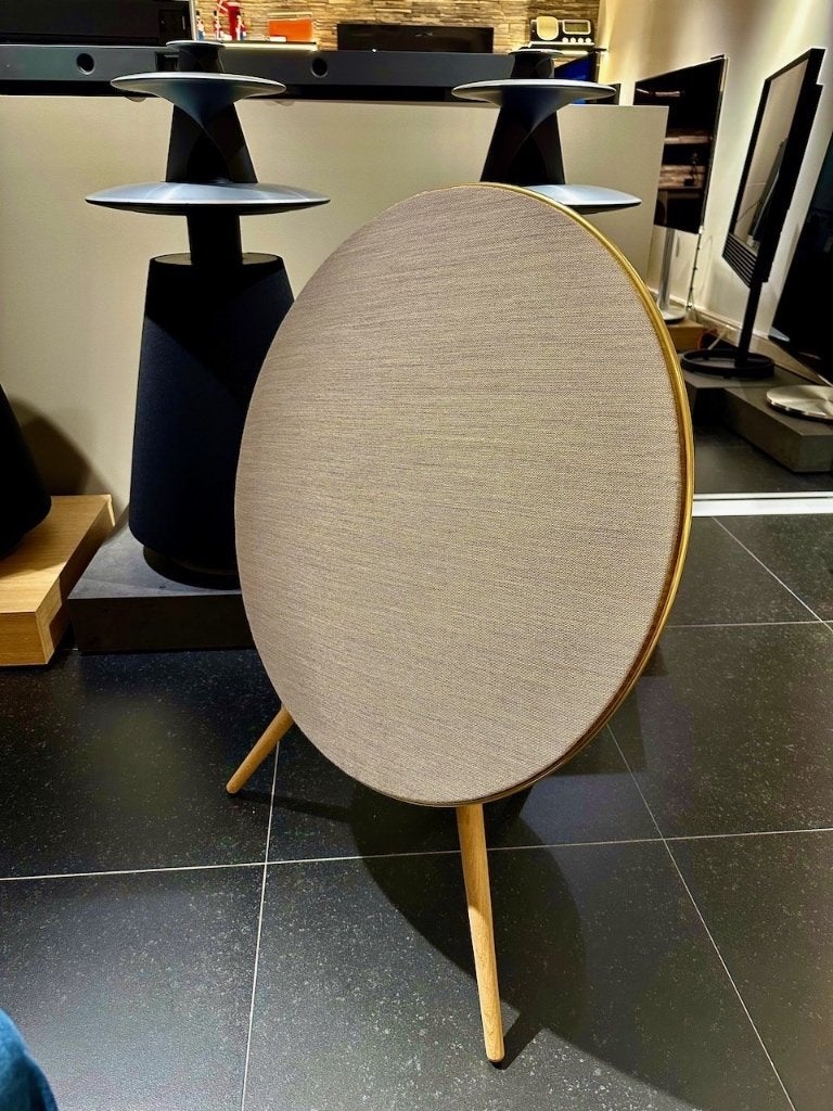 Bang & Olufsen Beosound A9 5th Gen Gold Tone - B&O, Autres marques, Info@bang-olufsen.dk, Comme neuf, Enlèvement