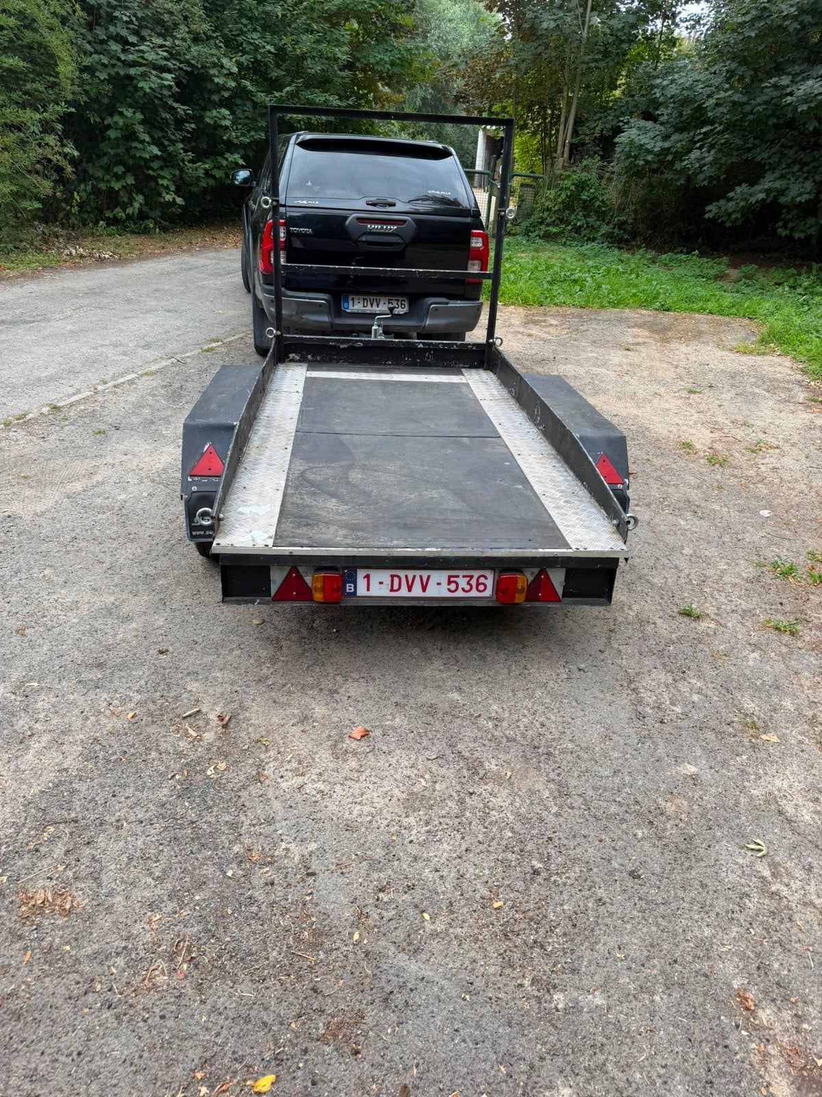 Aanhangwagen, Enlèvement