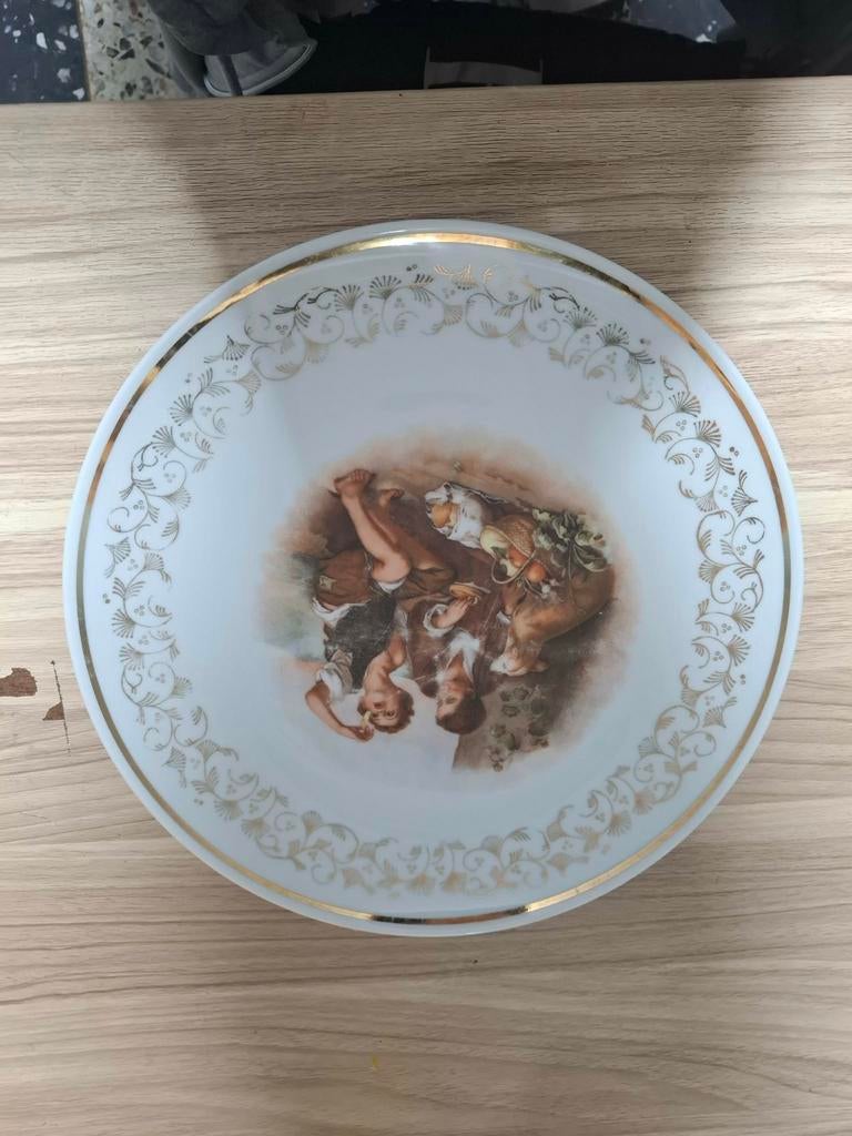 Assiette decoratif, Ophalen of Verzenden
