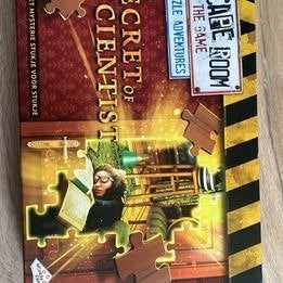 escape room - Puzzle adventures - secret of the scientist, Ophalen, Zo goed als nieuw