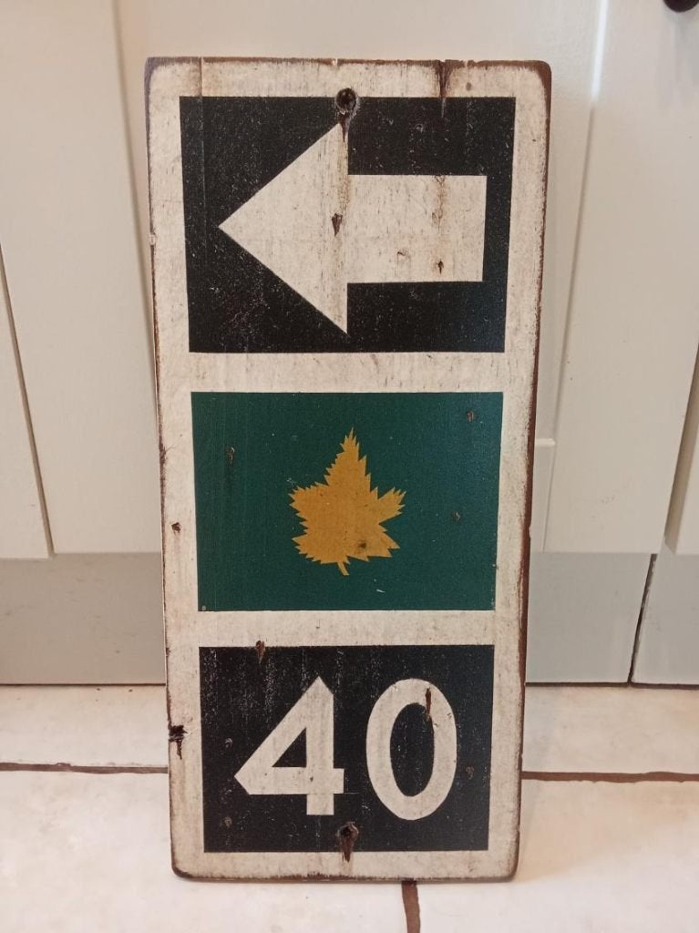 Canadees panel WW2 : 4E PANTSERDIVISIE - HQ, Verzamelen, Ophalen of Verzenden