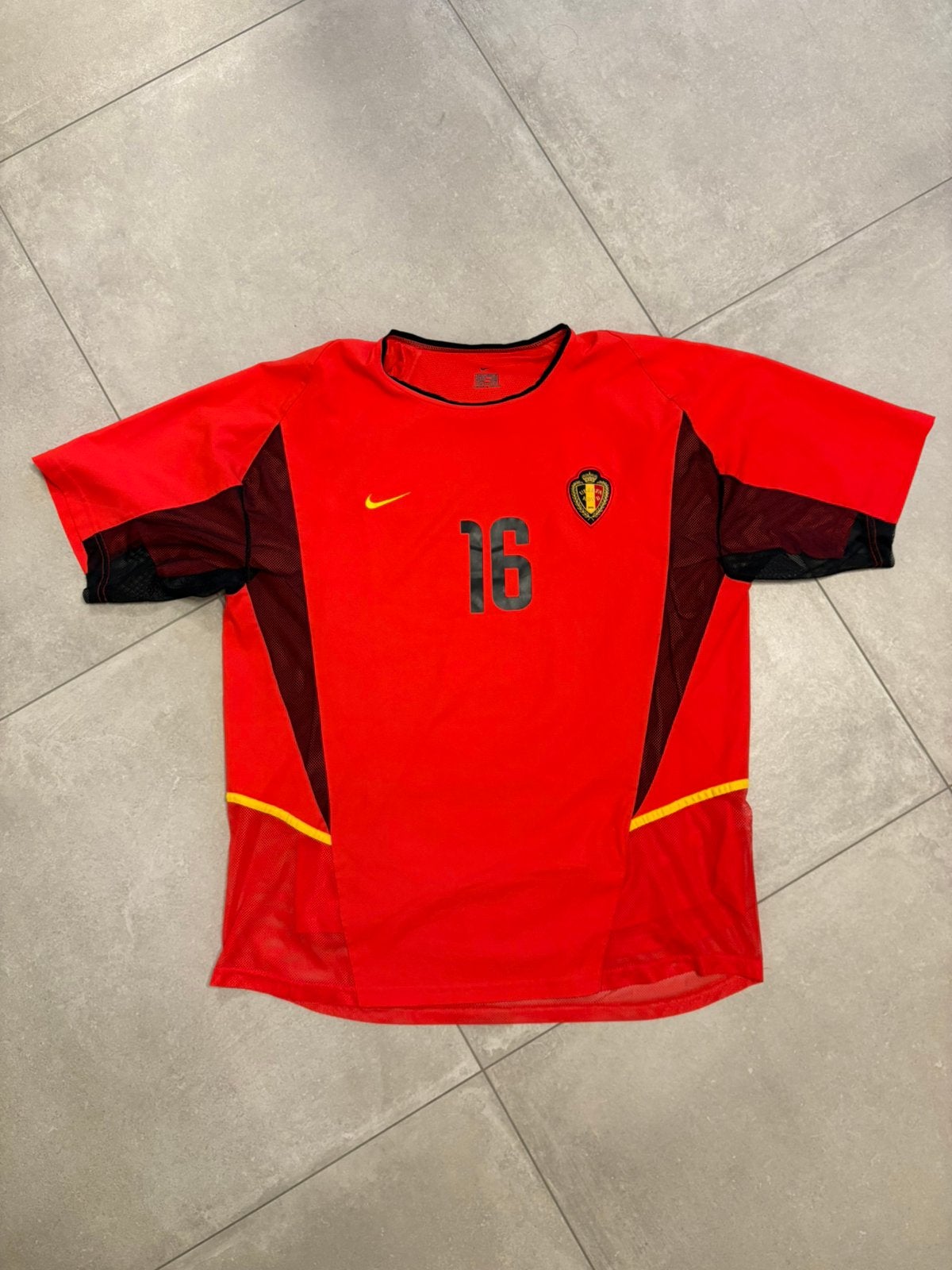 Retro Rode Duivels shirt, Ophalen of Verzenden, Zo goed als nieuw, Shirt