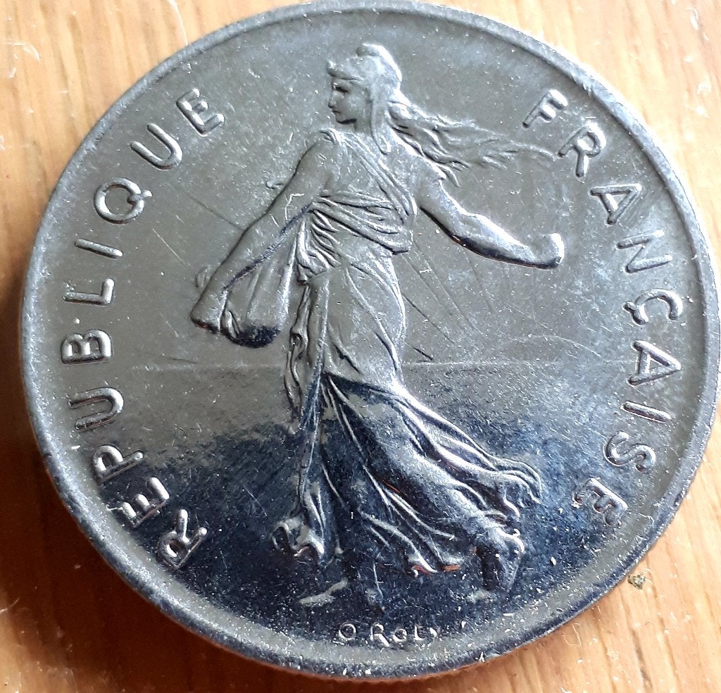 FRANCIA : 5 FRANCS 1995 /SEMEUSE KM 926a.1 FDC ! ! BR.UNC, Enlèvement ou Envoi, France, Monnaie en vrac