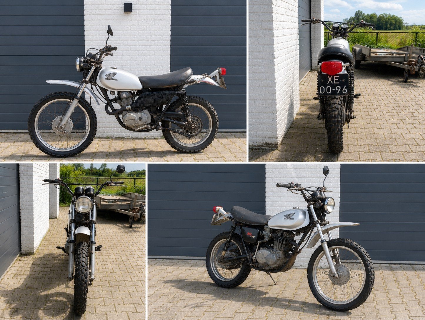 Honda XL250. K0   NL kenteken