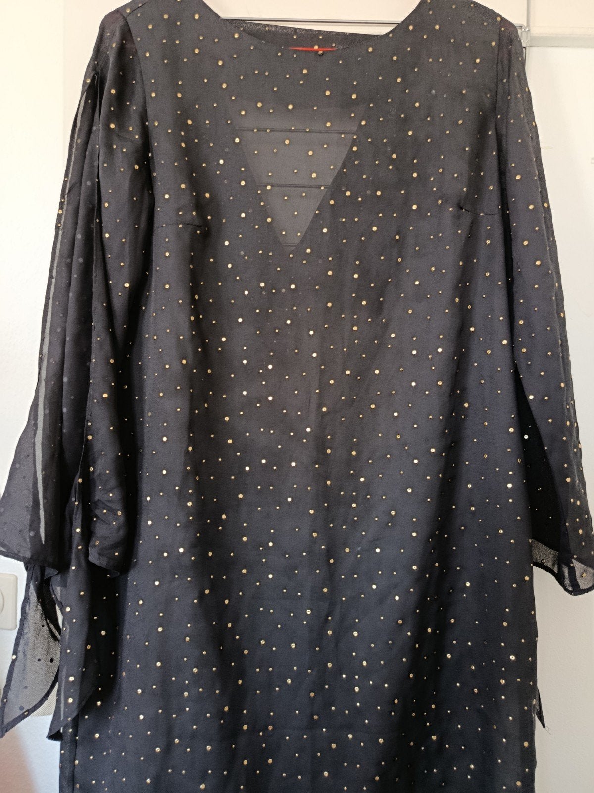 NEXT, Robe transparente taille 10=taille 38, Next, Ophalen of Verzenden, Zwart