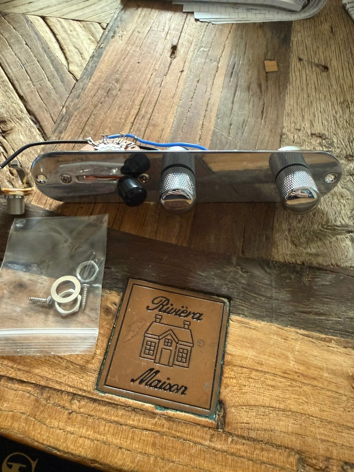 Telecaster loaded control plate neww, Envoi, Neuf