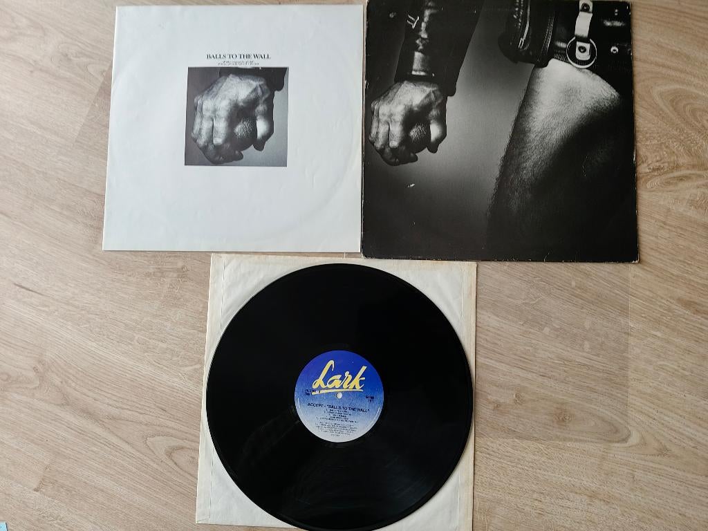 ACCEPT BALLS TO THE WALL LP BELGIUM, Envoi