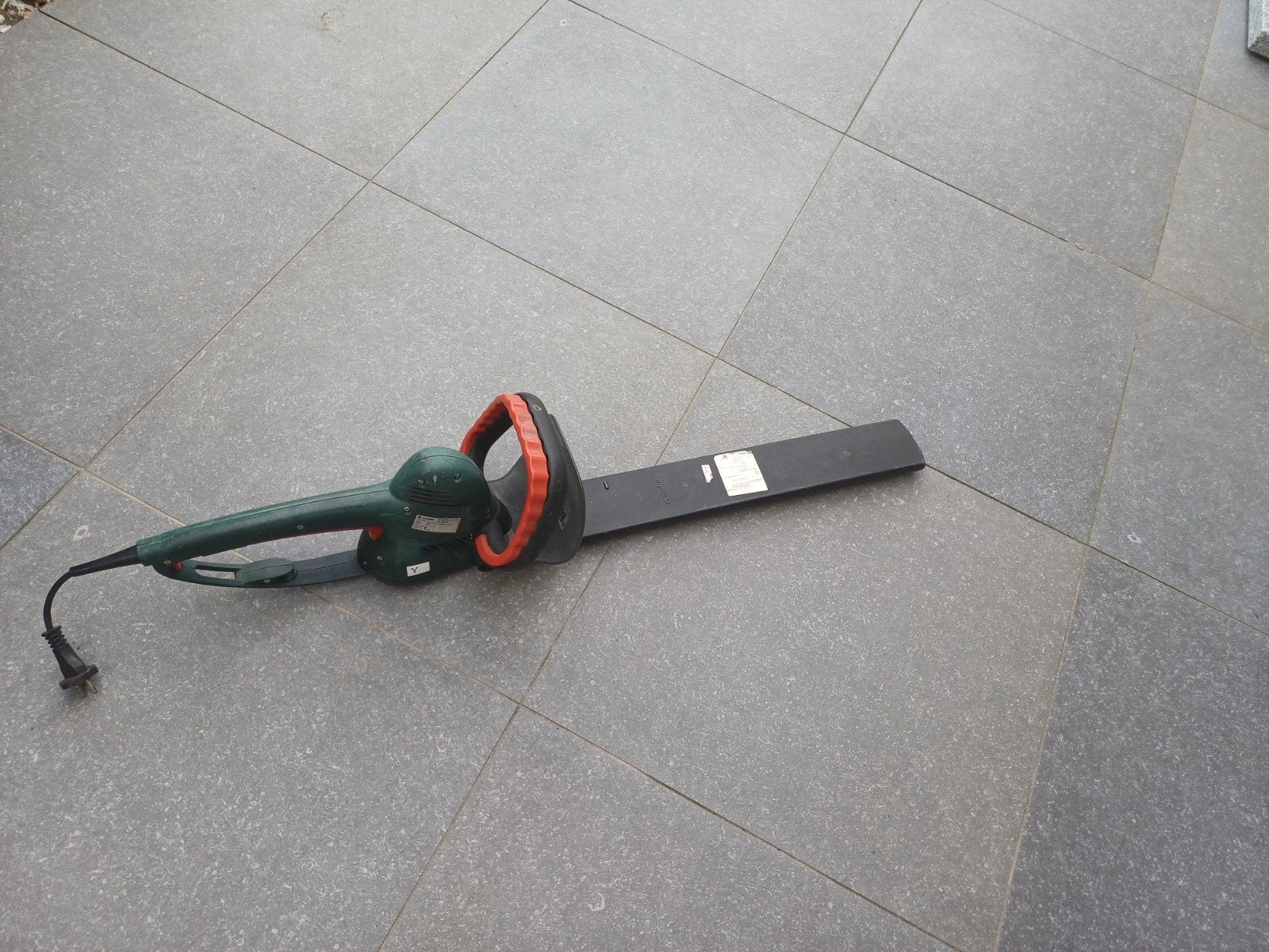 metabo heggenschaar, Enlèvement